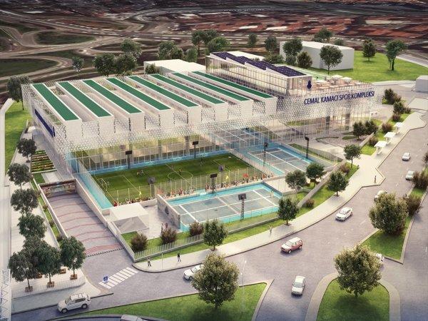 Cemal Kamacı Spor Kompleksi'nin kapasitesi artırılacak
