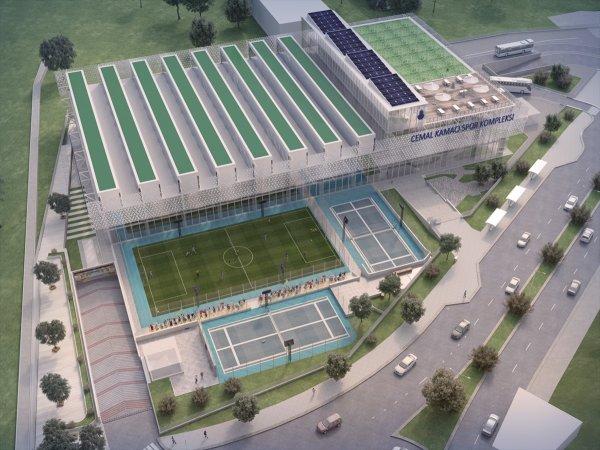 Cemal Kamacı Spor Kompleksi'nin kapasitesi artırılacak