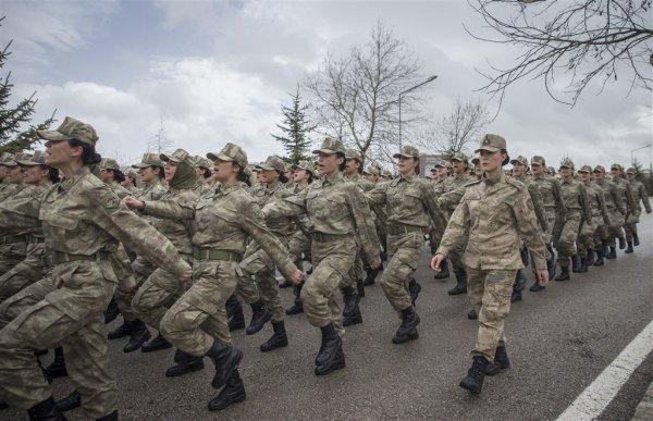 Kadın komutandan teröristlere gözdağı