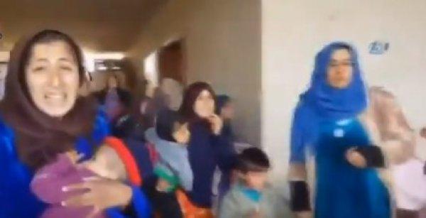 Cinderes'te kurtarılan köylüler sevinçten ağladı