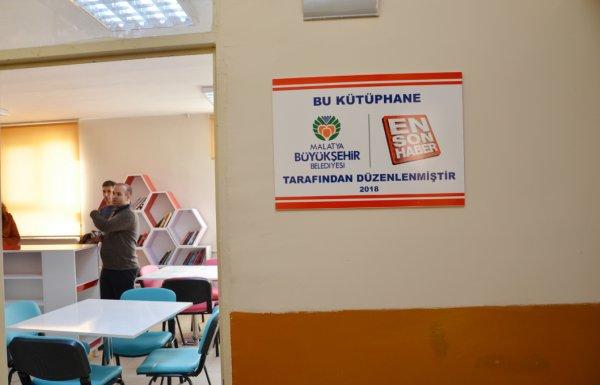 Malatya Büyükşehir Belediyesi'nden Doğanyol'a kütüphane