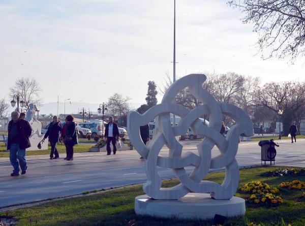 Tekirdağ, heykellerle açık hava müzesine dönüştü