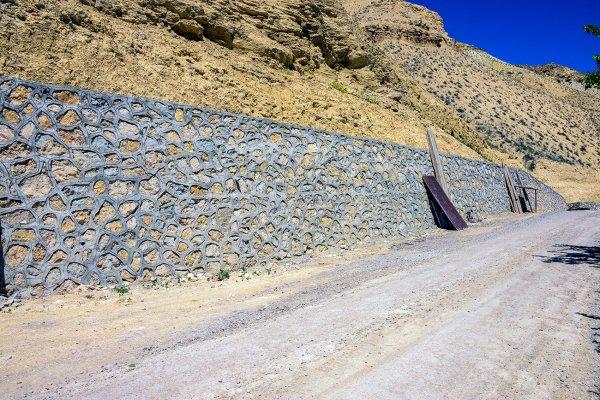 Malatya'ya 53 menfez, 91 bin metreküp taş duvar yapıldı