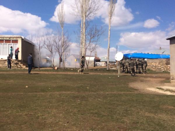 Hakkari'de elektrik sayacı gerginliği