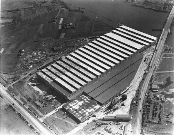 Boeing'in mahalle görünümlü uçak fabrikası
