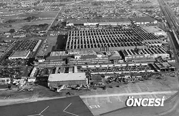 Boeing'in mahalle görünümlü uçak fabrikası