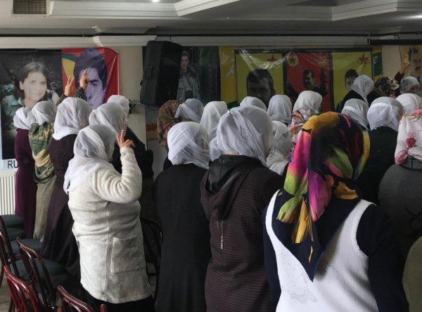 Terör yandaşları İstanbul'da YPG'li teröristleri andı