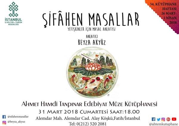 31 Mart’ta masal dinletisine davetlisiniz