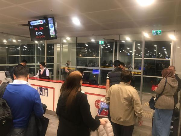 Kuzey Irak'tan Türkiye'ye uçuşlar başladı