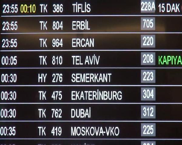 Kuzey Irak'tan Türkiye'ye uçuşlar başladı