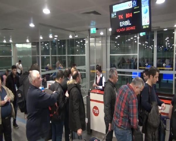 Kuzey Irak'tan Türkiye'ye uçuşlar başladı