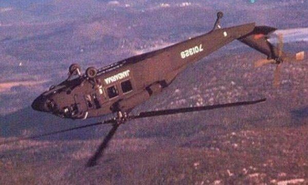 Jandarma pilotu, Sikorsky'i ters döndürdü
