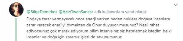 Prof. Dr. Bilge Demirköz'e sosyal medyada nükleer tepkisi
