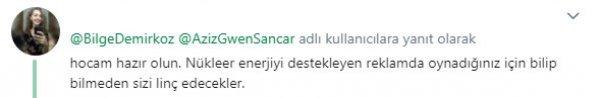 Prof. Dr. Bilge Demirköz'e sosyal medyada nükleer tepkisi