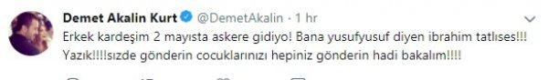 Demet Akalın ile İbrahim Tatlıses arasında Afrin gerilimi