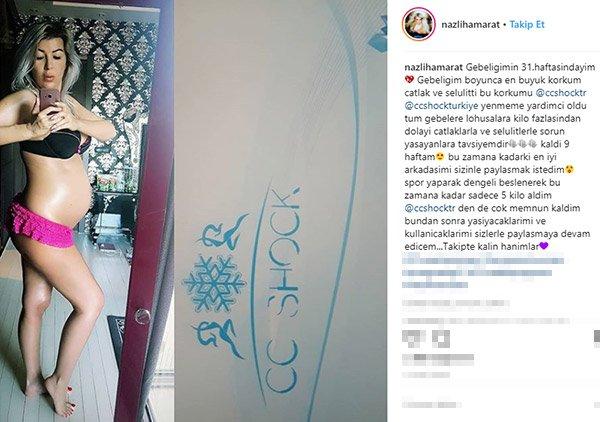 Nazlı Hamarat: Hamileyim