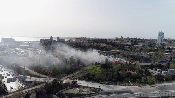 Haydarpaşa Tren Garı'nda yangın