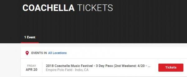 Seneye gidersiniz: Coachella Festivali