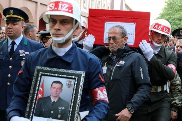 Şehit Taner Çobanoğlu'na veda