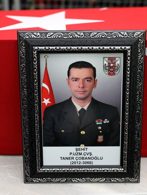 Şehit Taner Çobanoğlu'na veda