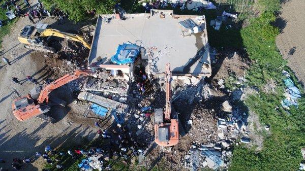 Samsat'ta deprem paniği