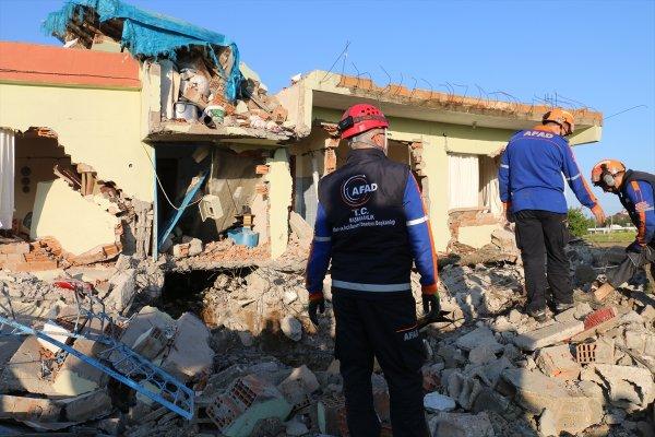 Samsat'ta deprem paniği