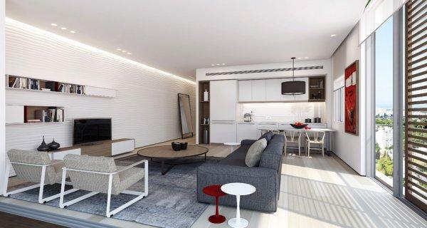 Stüdyo daire dizaynı