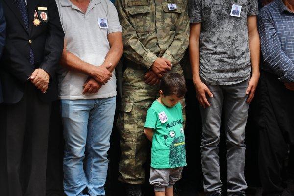 Şehit İdiris Özer'e veda