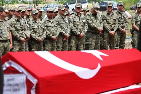 Şehit İdiris Özer'e veda