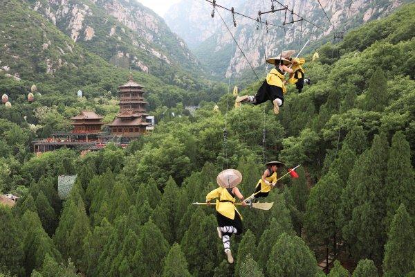 Shaolin Rahiplerinin sıra dışı antrenmanı