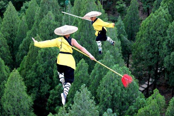 Shaolin Rahiplerinin sıra dışı antrenmanı