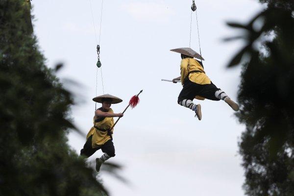 Shaolin Rahiplerinin sıra dışı antrenmanı