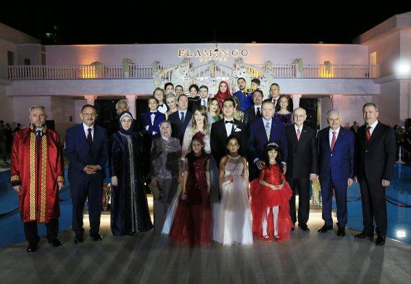 Erdoğan, Özhaseki'nin kızının nikah şahidi oldu