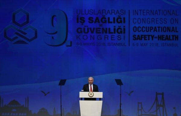 Başbakan, İş Sağlığı Kongresi'nde konuştu