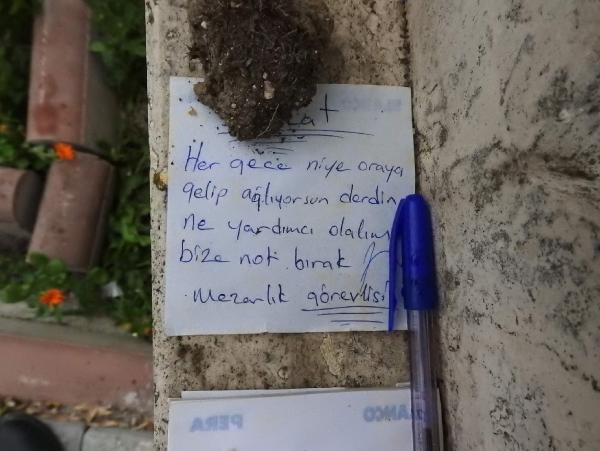 Mezarlıkta ağlayan kızın sırrı çözüldü