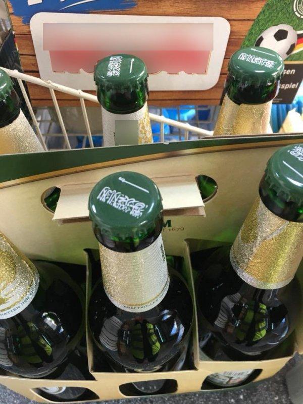 Almanların tevhit baskılı bira kapağı skandalı