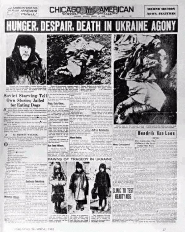 Stalin'in suni kıtlık cezası: Holodomor
