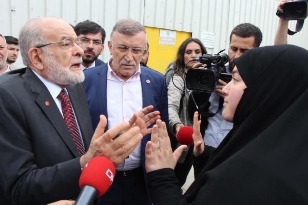 Şehit eşiyle tartışan Karamollaoğlu'ndan ilk açıklama