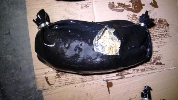 Şanzımanın içinde 120 bin captagon hap çıktı