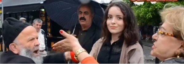 Laiklik elden gidiyor diyen amcaya AK Parti'den destek