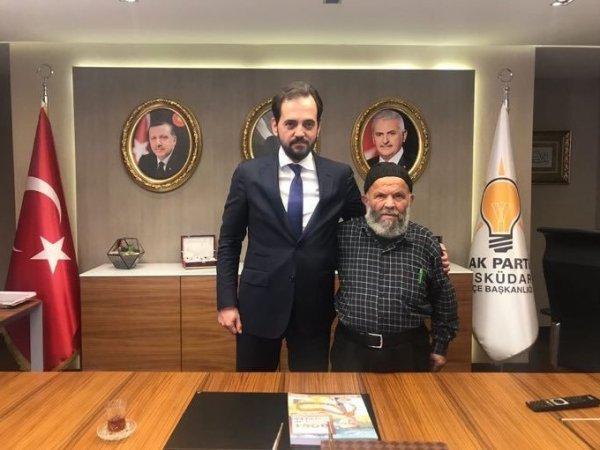 Laiklik elden gidiyor diyen amcaya AK Parti'den destek