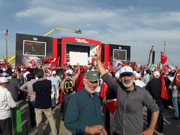 Yenikapı'da dev Kudüs mitingi