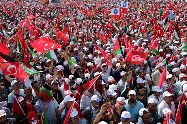 Yenikapı'da dev Kudüs mitingi