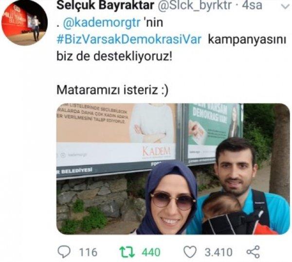 KADEM'den Ben Varsam Demokrasi Var kampanyası