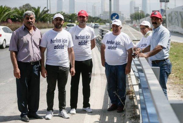 İşten çıkarılan işçilerin CHP Genel Merkezi'ne adalet yürüyüşü