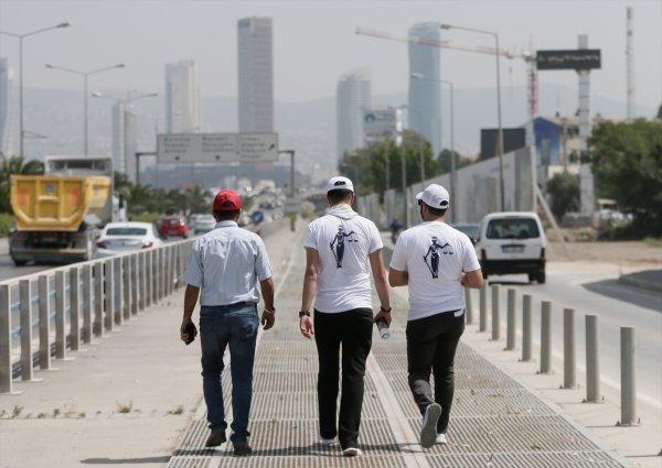 İşten çıkarılan işçilerin CHP Genel Merkezi'ne adalet yürüyüşü