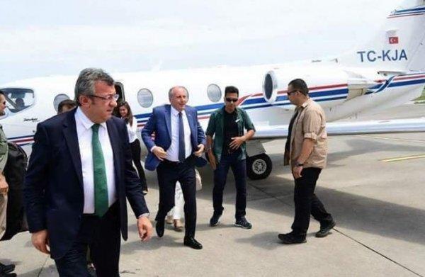 Muharrem İnce mitinglere özel uçakla gidiyor