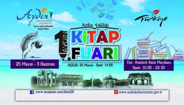 Aydın’da ilk kez kitap fuarı düzenlenecek