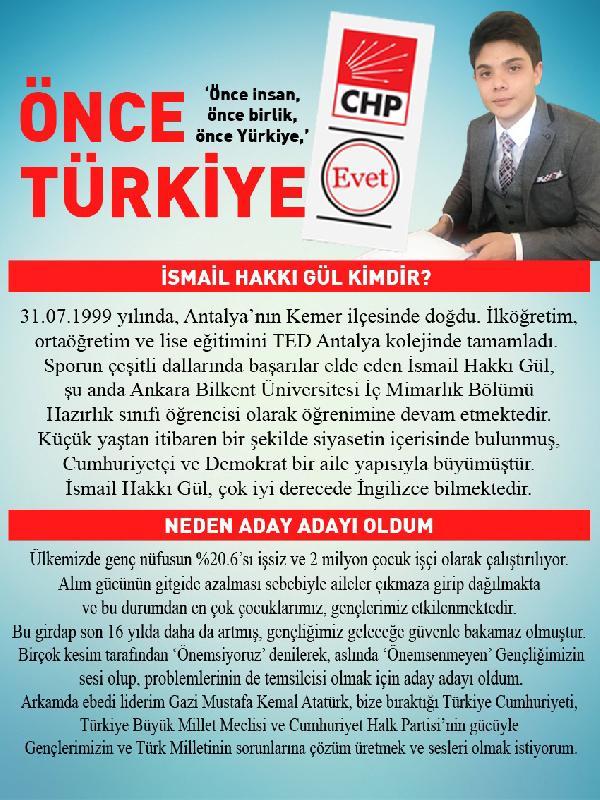 CHP'de en yaşlı ve en genç vekil adayı Antalya'dan