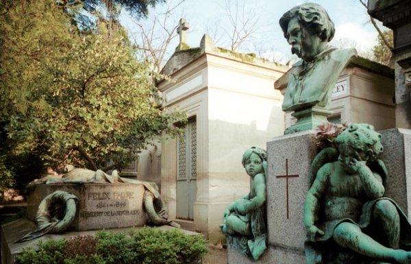 Ünlülerin mezarlığı Pere Lachaise